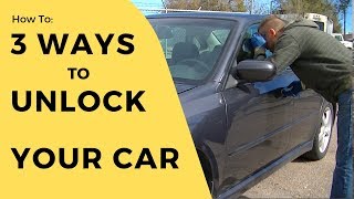 Top 9 How To Open A Locked Car Door In 2022