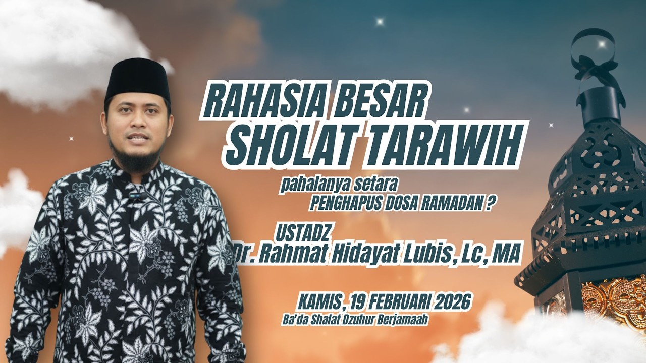 Rahasia Besar Tarawih! Kenapa Pahalanya Setara Penghapus Dosa Ramadan?
