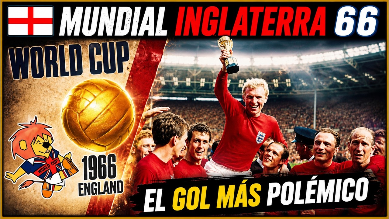 MUNDIAL INGLATERRA 1966 🏴 | Historia de los Mundiales - YouTube