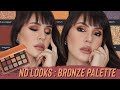 WARM BRONZE PARTY LOOK : NATASHA DENONA LOOKS DAY 2 #vlogmas2022