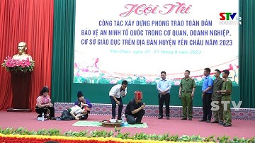 Hội thi công tác xây dựng phong trào toàn dân bảo vệ an ninh Tổ quốc