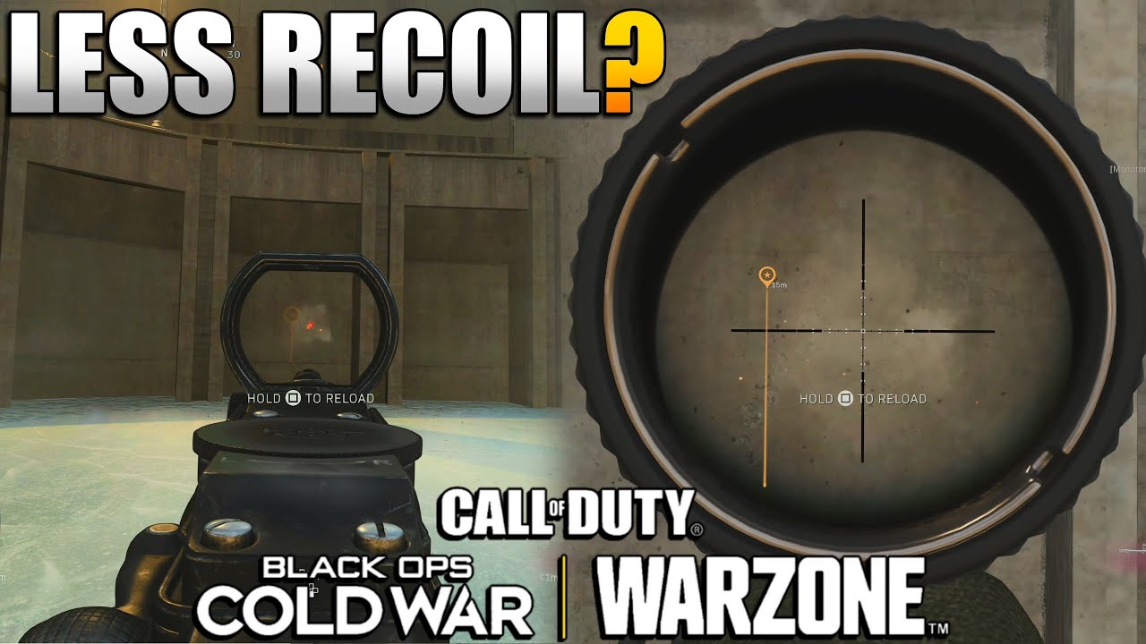 Do High Zoom Optics Have Less Recoil Like the VLK? | Cold War/Warzone Weapons
