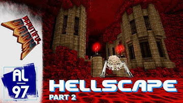 [DOOM II] HELLSCAPE, pt.2 (Beautiful Doom mod, Ultra-Violence difficulty, 100% Kills & Secrets)