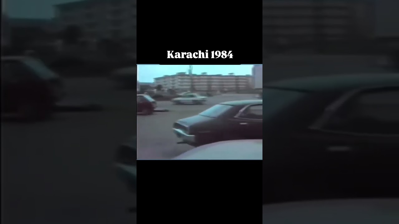 Hasan Square Karachi in 1984! Old Karachi ❤️
