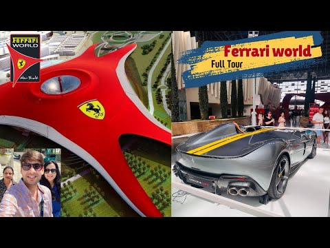 Ferrari world Abu dhabi Full Tour