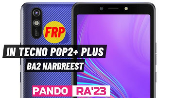 FrpBypass in Tecno Pop2 Plus +|Tecno BA2 Pin|Pattern|Password Unlock|Pandora|2023