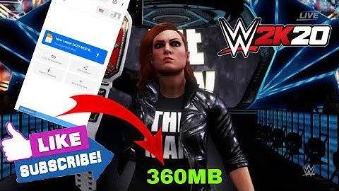 WWE 2K20 NEW PATCH FILE BY QUILIN GAMING
