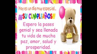 Feliz cumpleanos sobrino