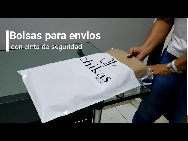 Bolsas de seguridad para envíos - Bolsas plástica de seguridad