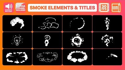 Flash FX Smoke Elements Pack Stock Motion Graphics