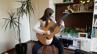 Lidia Bojdak Tatiana. Stachak- Etiuda, R. De Visee Bourree M. Carci- Moderato, Y. Yocoh- Sakura