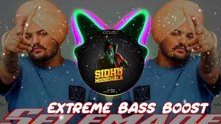 Selfmade [Extreme Bass Boost] Sidhu moosewala || Punjabi song || Warning ⚠️.