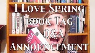 I LOVE SPRING BOOK TAG+Q&A ANNOUNCEMENT
Today I do the I Love Spring Book Tag! Also, leave us questions down below for our Q&A (with just the question if you want both of us to answer or put our name in parenthesis by it if you want one of us specifically to answer the question) or hashtag twobookteens on twitter. Well compile all the questions into a video=)
Kassidys video: https://www.youtube.com/watch?v=E9_CnEzRdnQ
Original Video: https://www.youtube.com/watch?v=Shp2M0frZGc&list=UUlylic7-t5Pn-7Ferhoc2Hg
I tag:
Becca and Erica (fangirlscity)
Sophia (thebookbasement)
FOLLOW US ON THE INTERWEBS:
twitter: https://twitter.com/twobookteenss
instagram: http://instagram.com/twobookteens
goodreads(maddie): http://www.goodreads.com/user/show/22878680-maddie
goodreads(gabby): https://www.goodreads.com/user/show/23376814-gabby-naquin
Fandom Monthly Magazine: http://fandommonthlymagazine.blogspot.com/
For review inquiries, email us at:
maddiekinz121@gmail.com (maddie) I LOVE SPRING BOOK TAG+Q&A ANNOUNCEMENT