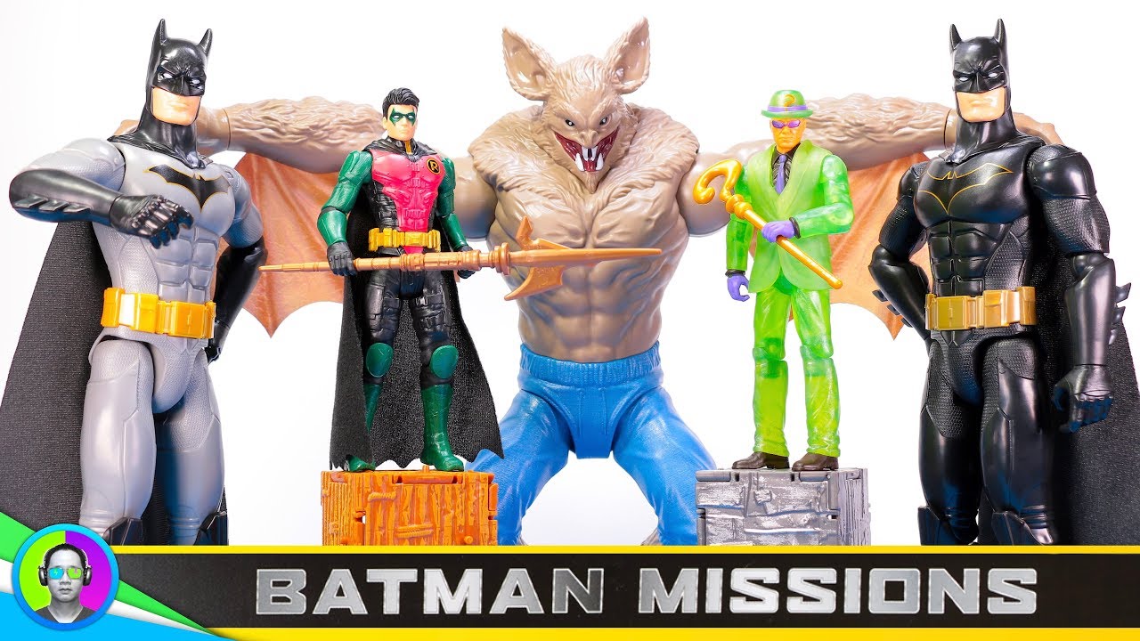 dc batman missions toys