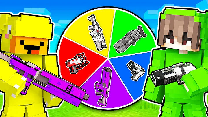 The Roulette of OP WEAPONS in Minecraft!