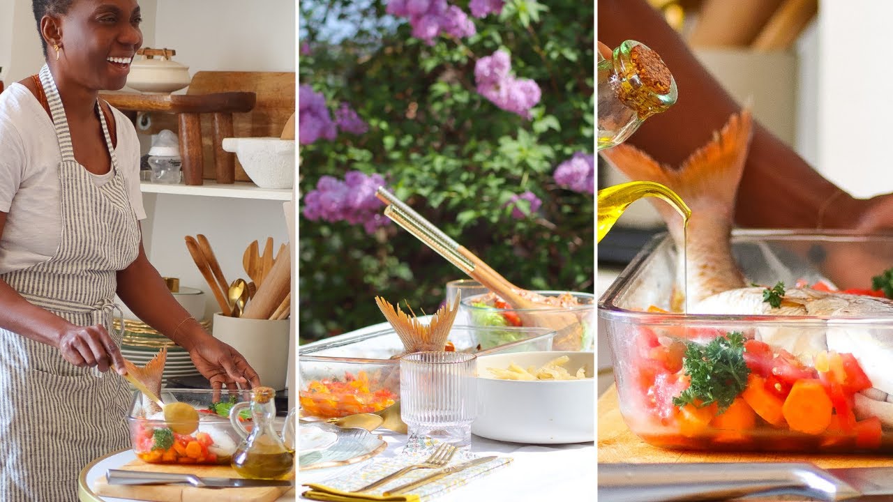 MA ROUTINE DU BONHEUR CHEZ-MOI EN PROVENCE // RECETTE DE POISSON POUR LE PRINTEMPS //MORNING ROUTINE