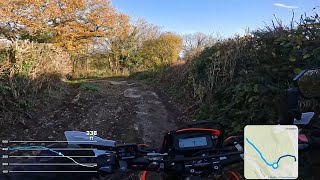 Conquering Green Lanes: My Adventure Learning To Ride Off-road! S00E14 Tipleyhill Lane Devon