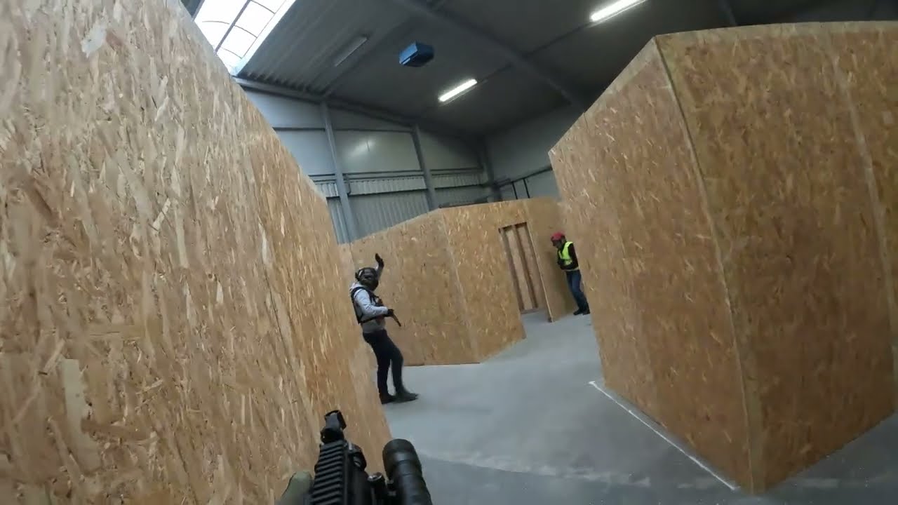 airsoften op nieuwe locatie van delta airsoft