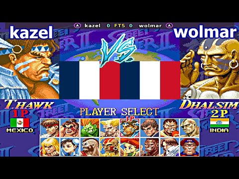 Super Street Fighter II X: Grand Master Challenge - kazel vs wolmar FT5