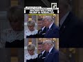French President Macron welcomes Trump in Versailles ahead of Dinner with G7 Leaders