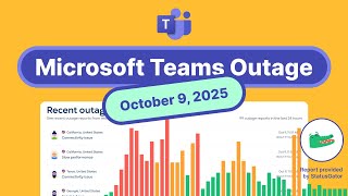 Microsoft Teams Outage — October 9, 2025
