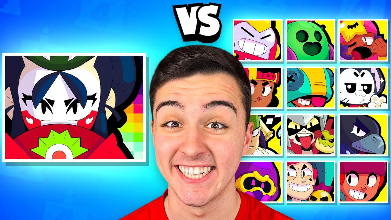 KAZE vs TODOS LOS BRAWLERS LEGENDARIOS 😱🏆 ¿quien ganará?