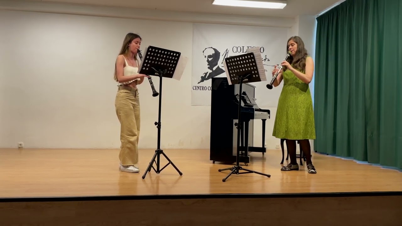 Duo nº 2 para clarinetes (allegro) de Bernhard Henrik Crusell