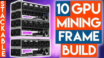 Building a 10 GPU Mining Frame for Crypto Mining