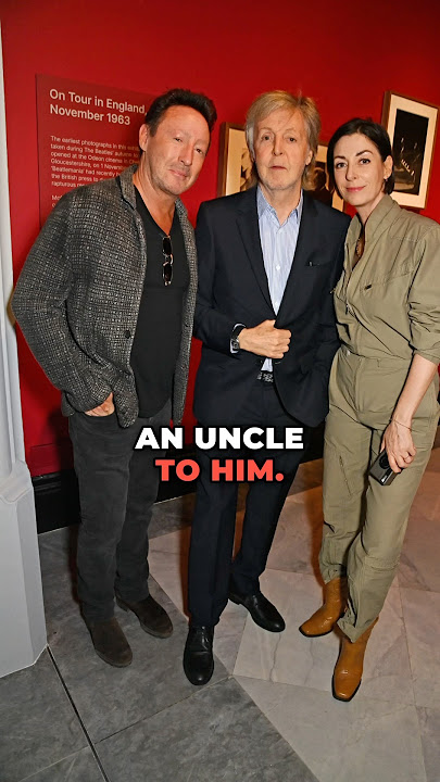 Julian Lennon's Relationship With Paul McCartney #paulmccartney #lennon #julian #johnlennon #beatles