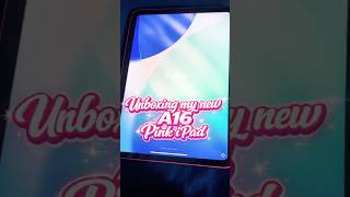 I’m officially a pink iPad baddie 💕🤏🏾🥰clock it, #ipad #unboxingvideo #pink