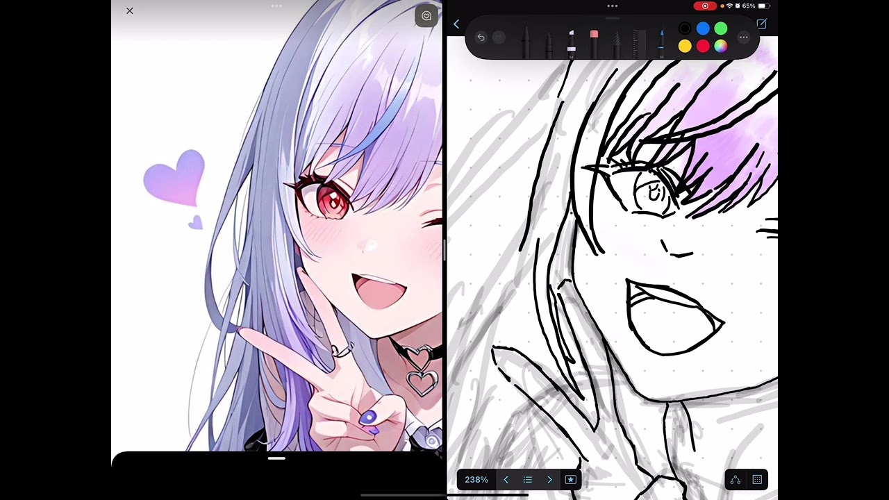 Drawing in class *Episode 5 (June 13)