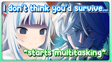 Gura Gets So Confused with the Manual That Cecilia Has to Guide Her While Defusing