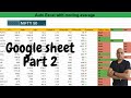 Moving average crossover signal in google sheets with one advance formula using google finance data2