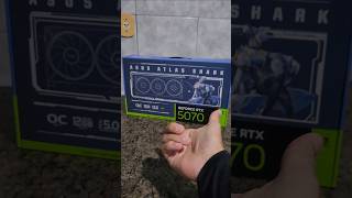 UNBOX DA RTX 5070 ASUS ATS #asus #rtx #placadevideo #nvidia #5070 #unboxing