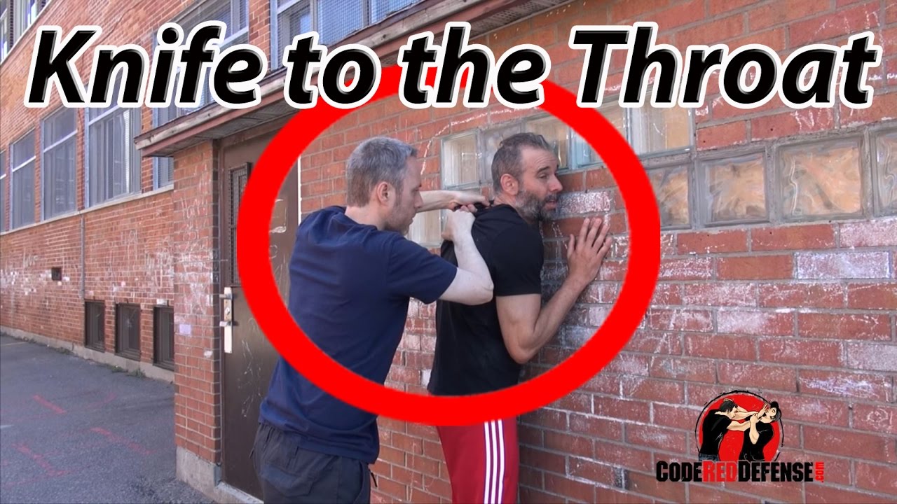 Knife to the Throat from Behind against a Wall YouTube