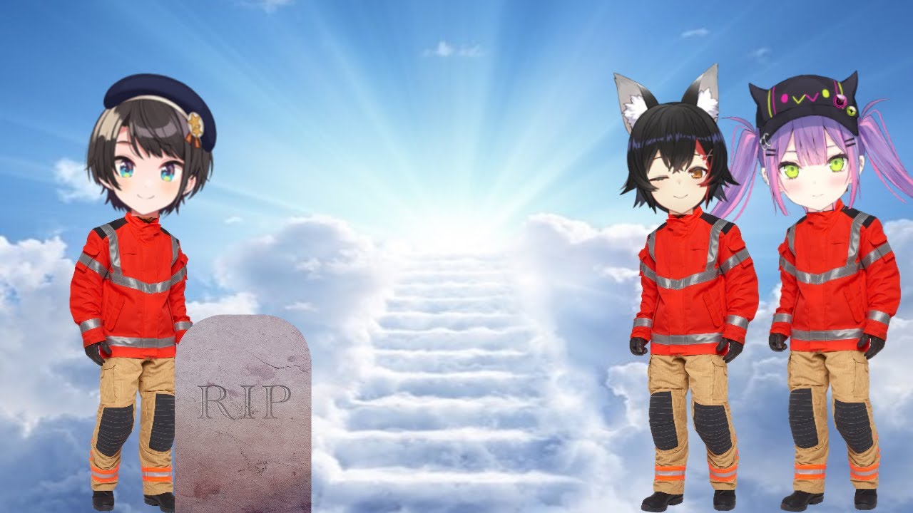 POV: Llamaste a los bomberos pero mandaron a Subaru, Towa y Mio