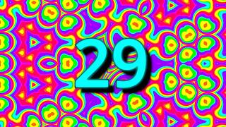 29 Second Countdown | Rainbow Colors