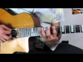 Guitar technique: Sweeping Away