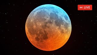 Полное лунное затмение 7/8 сентября 2025. Прямой эфир