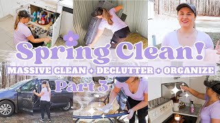 SPRING CLEAN WITH ME 2024 | CLEAN + DECLUTTER + ORGANIZE | EXTREME CLEANING MOTIVATION | MarieLove