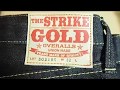The Strike Gold 2105 17 OZ - джинсы с очень глубоким цветом индиго и бежевой уточной нитью