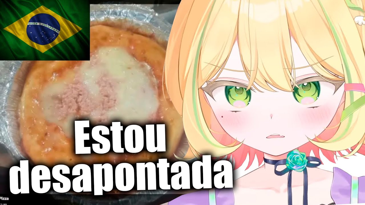 Ela está desapontada com o Brasil...