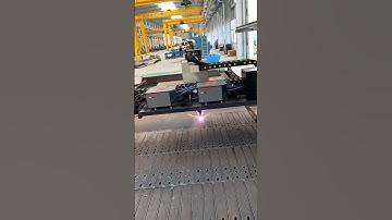Gantry CNC Plasma Cutting Machine with Dual Hypertherm #XPR300 #Plasma Cutting Torch