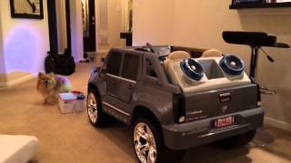 Cadillac Escalade Power Wheels Fisher-price LED Projector h