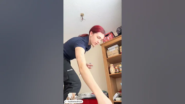 Spend the day with a female electrician ⚡️