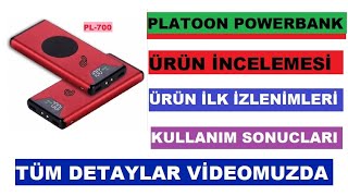 Kablosuz Powerbank Platoon Pl-700 Wireless 10000Mah 2Usb Ürün Incelemesi Ve Kullanım Sonucları