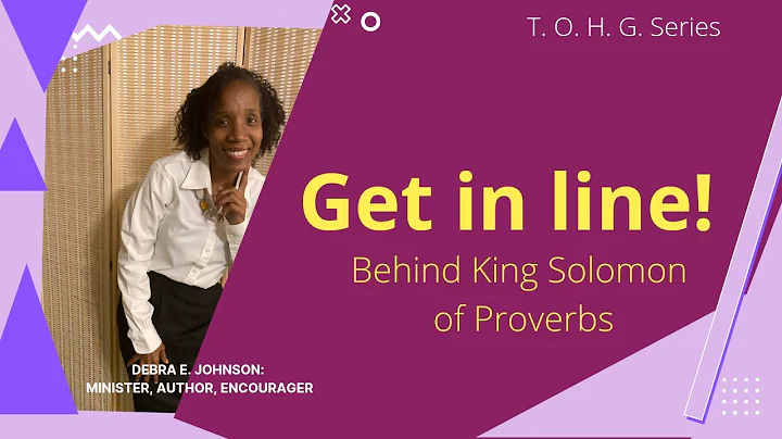 Get in Line for Wisdom | Follow King Solomon in His Wisdom!
