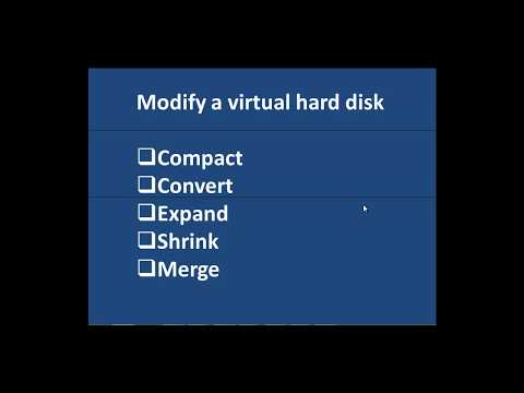 Modifying virtual hard disks - Etechtraining.com