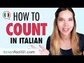All Italian Counting Words to Count from 0 to 2000
