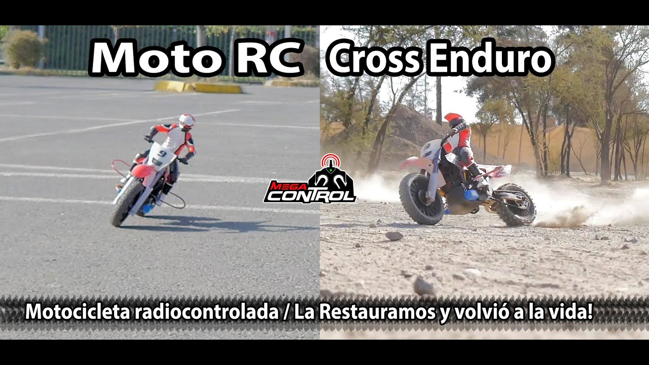 Dictadura Especialidad Ajustarse Prueba Super MOTO DEPORTIVA RC / Duratrax DXR500 / motos a control remoto -  YouTube